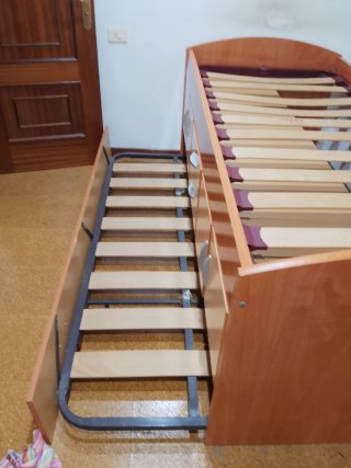 Cama nido de madera con cajones se vende desmontad