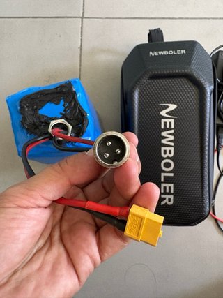 Bateria externa patinete