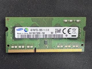 Memoria RAM Samsung 4GB DDR3 SODIMM