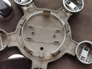135mm Tapabujes Audi Centro Rueda Llantas