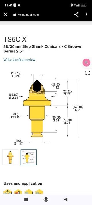 KENNAMETAL TS5C