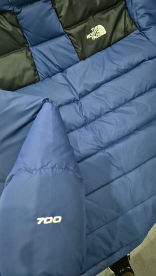 Plumas The North Face Azul y Negro Nuevo ORIGINAL