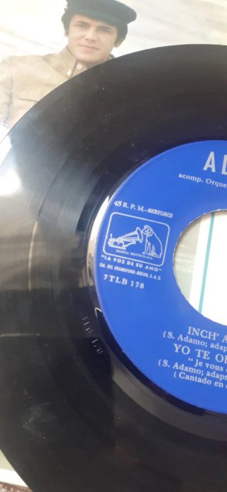 Vinilo EP Adamo - Canta en Español