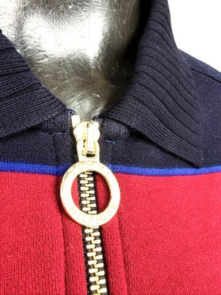 Tommy Hilfiger Abito Felpa Donna S Righe Cotone