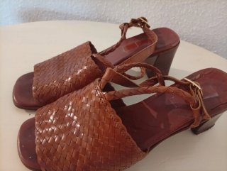 Pack de dos sandalias Beige y Marrón
