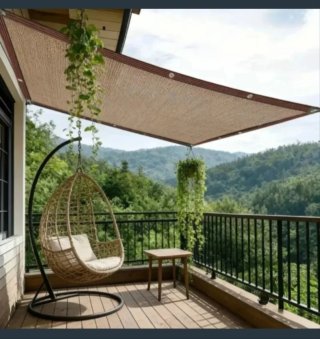 Toldo Vela Malla Rectangular 3X4