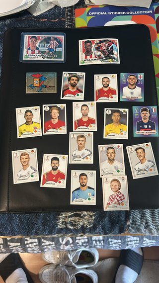 Lote cromos Mundial Rusia 2018