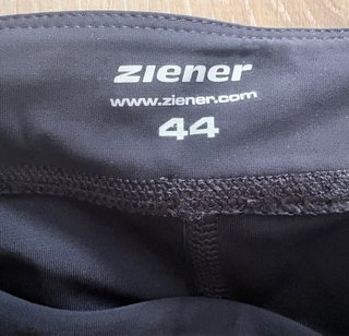 Culote Ciclismo Ziener Talla 44 Negro