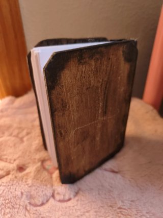 Cuaderno Madera Harry Potter