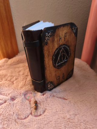 Cuaderno Madera Harry Potter