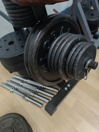 Discos y Mancuernas Gimnasio