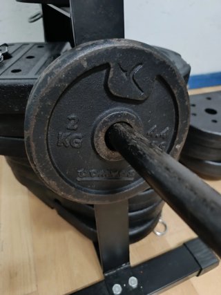 Discos y Mancuernas Gimnasio