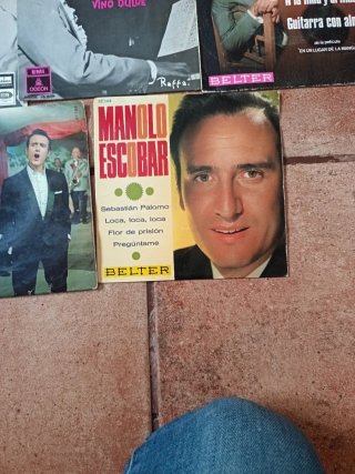 Lote 8 Vinilos Pequeños Música Española