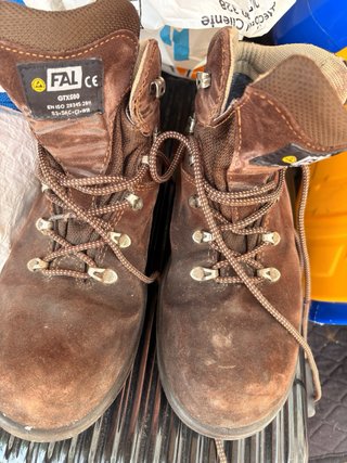 Botas de caza y pesca Gore-Tex Marrón