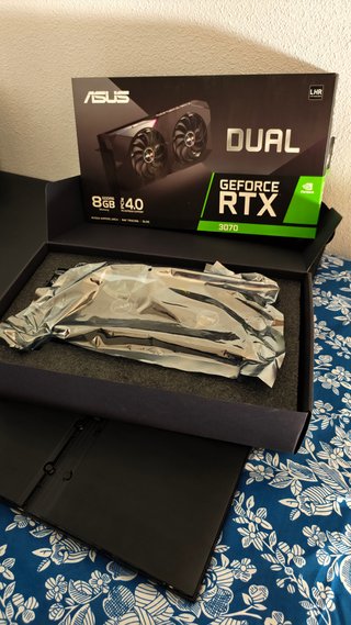 Tarjeta Gráfica Asus RTX 3070 8GB