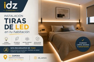 Instalación tiras de led y electricidad en lleida