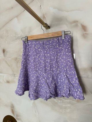 Falda floral Zara Talla S