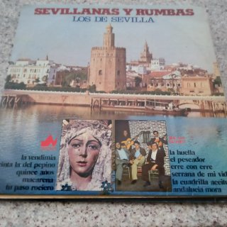 Lote 4 Vinilos LP-Sevillanas Antiguas
