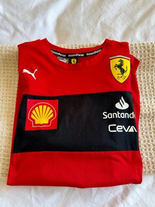 Camiseta Ferrari Puma Carlos Sainz 55 2022 Talla M