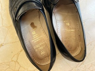 Zapatos negros de piel