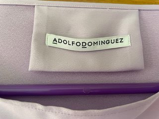 Capa Adolfo Dominguez Lila Talla Única