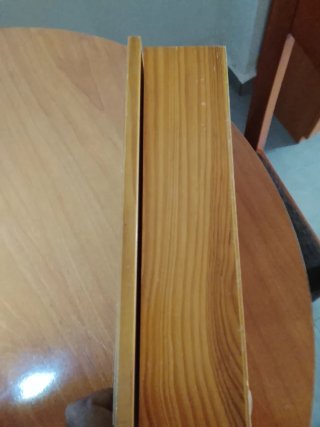 Caja madera flores