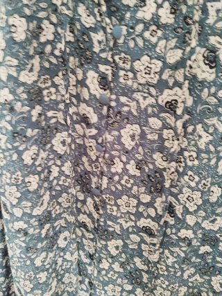 Vestido estampado floral talla M