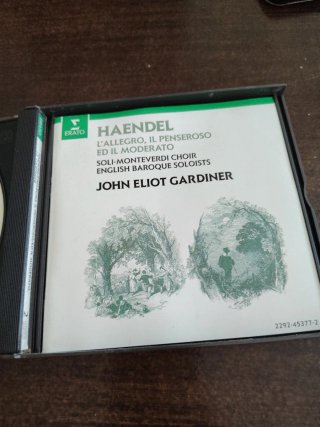 Haendel L'Allegro, Il Penseroso ed il Moderato