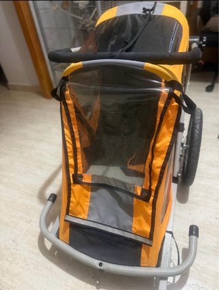 Remolque para perros de bicicleta