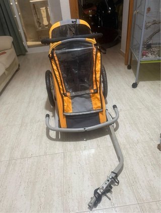 Remolque para perros de bicicleta