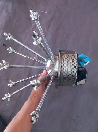 Lámpara Sputnik para reparar