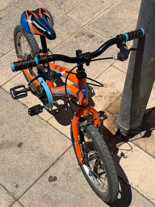 Bicicleta Infantil Megamo Naranja