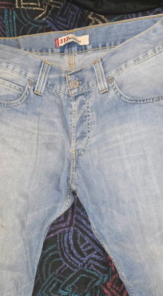 Levi's 512 Bootcut W32 L32 botones