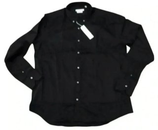Camicia uomo cotone nera taglia 45