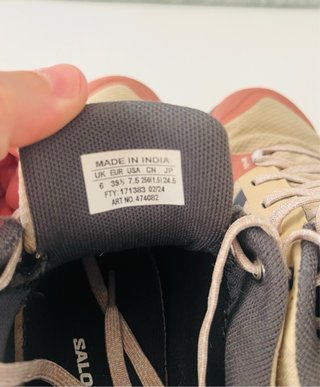 Deportivas Salomon Talla 39 1/2