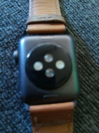 Apple Watch Series 3 Negro/Marrón Sin cargador