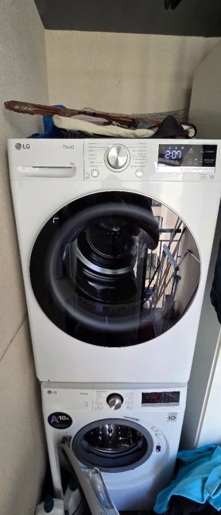 Lavadora y Secadora LG apilable