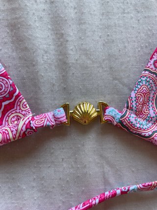 Bikini rosa estampado Talla M NUEVO