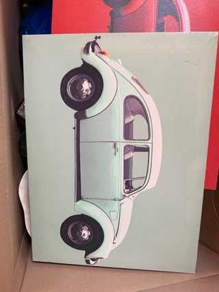 2 Cuadros Coches Clásicos
