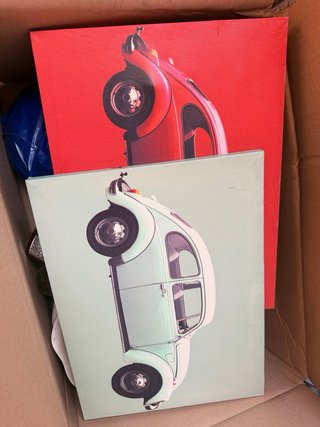 2 Cuadros Coches Clásicos