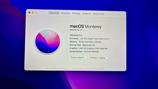 MacBook Pro 16 2019 i7 2.6GHz 16GB RAM 250GB SSD