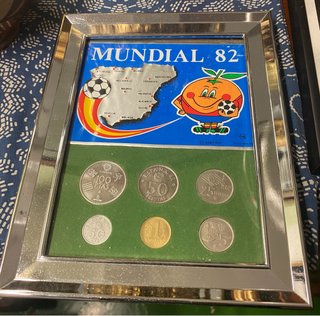 Recuerdo Mundial 82 España Monedas