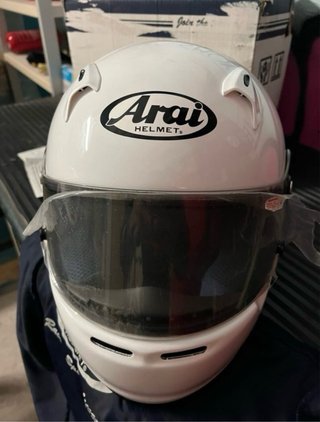 Casco Arai CK6 Racing Blanco