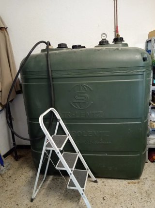 Depósito combustible 1500L precio negociable