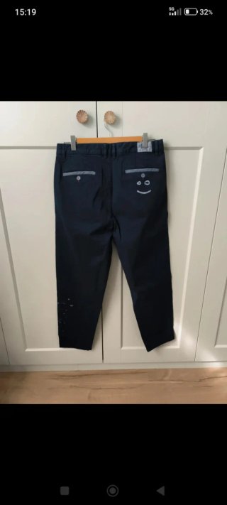 Pantalón chino Desigual azul