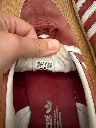 Zapatillas Adidas Gazelle Rojas