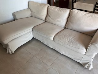 Sofá Ikea Ektorp 3 plazas chaise longue
