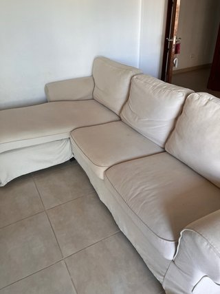 Sofá Ikea Ektorp 3 plazas chaise longue