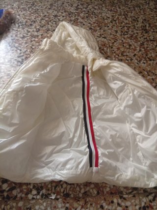Chaqueta Moncler Blanca