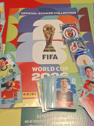 Álbum Panini Mundial 2026 + 100 Cromos